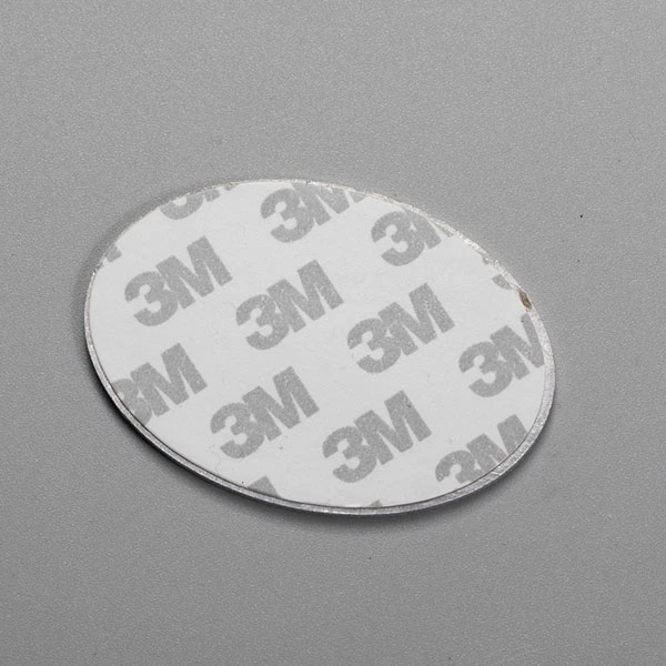 Logo-Metallaufkleber