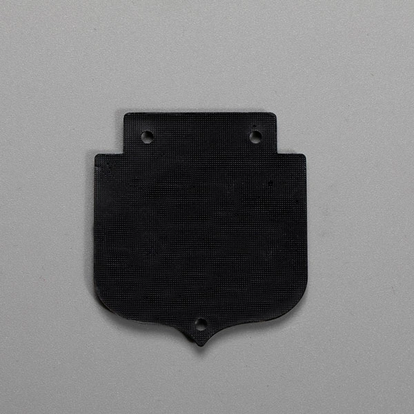3M selbstklebender 3D-Logoaufkleber aus Nickelmetall
