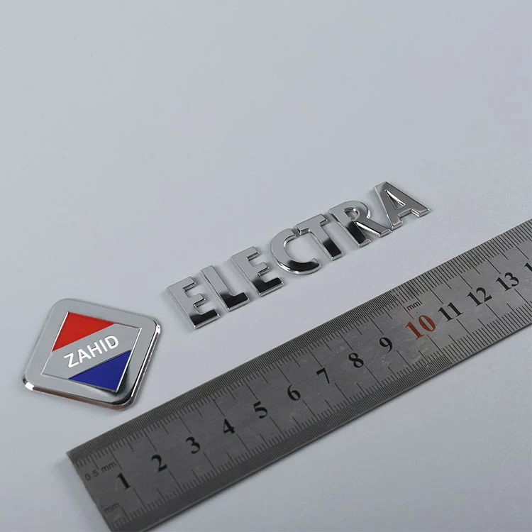 3D -Metallplattenaufkleber