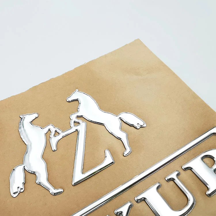3D Soft Label -Aufkleber für Heimattranszen