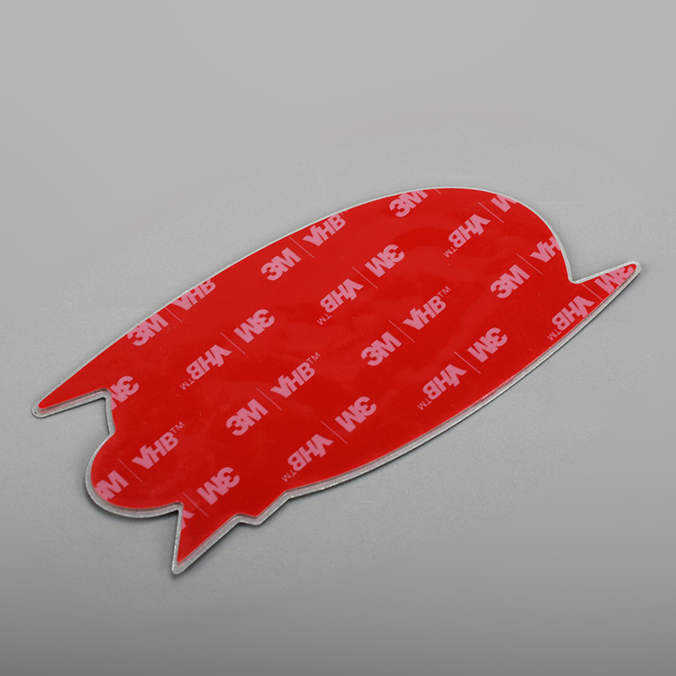 Gedruckter Silberaluminiumaufkleber