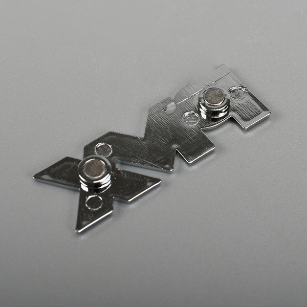 Chrom -Emblem 3D -Logo -Aufkleber