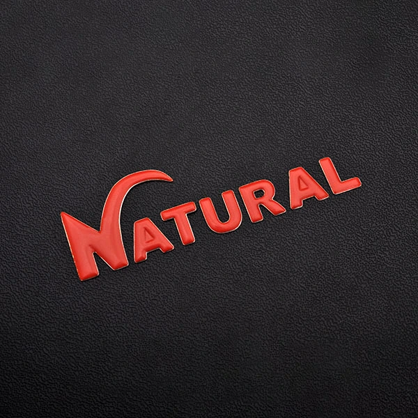 3D-Soft-Aufkleber mit erhöhtem Effekt, weiches 3D-Motorrad-Logo in Rot
