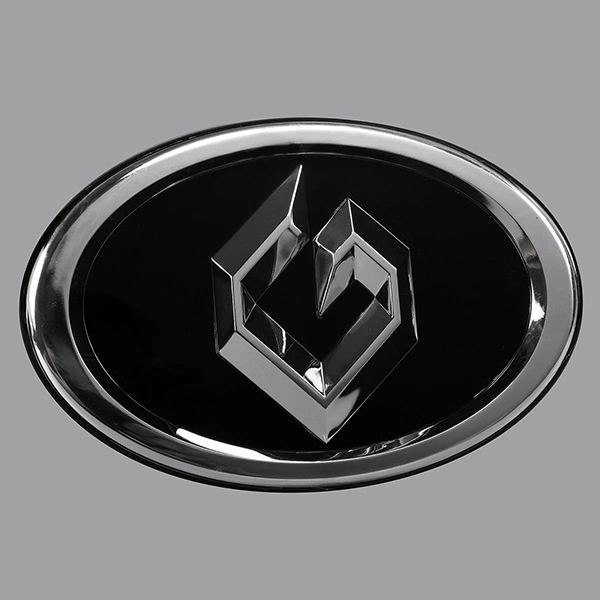 3D -Plastikauto -Aufkleber