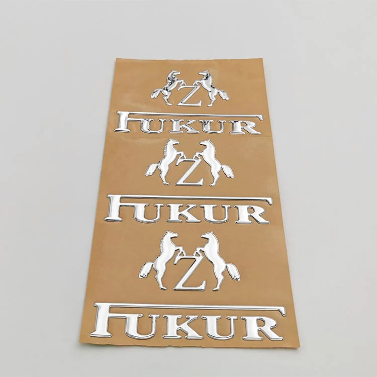 3D Soft Label -Aufkleber für Heimattranszen