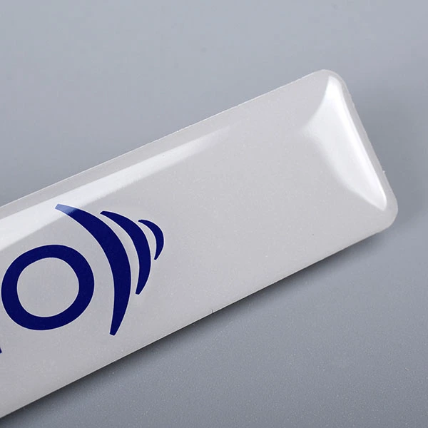 3D-Dome-Label-Logo-Epoxidharz-Aufkleber mit rundem, erhabenem Druck aus Kristall-Epoxidharz