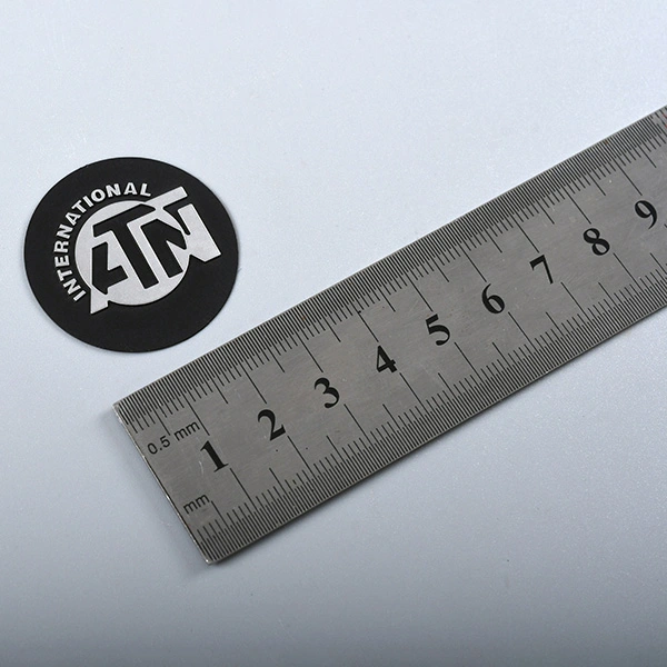 3D -Nickel -Label -Aufkleber