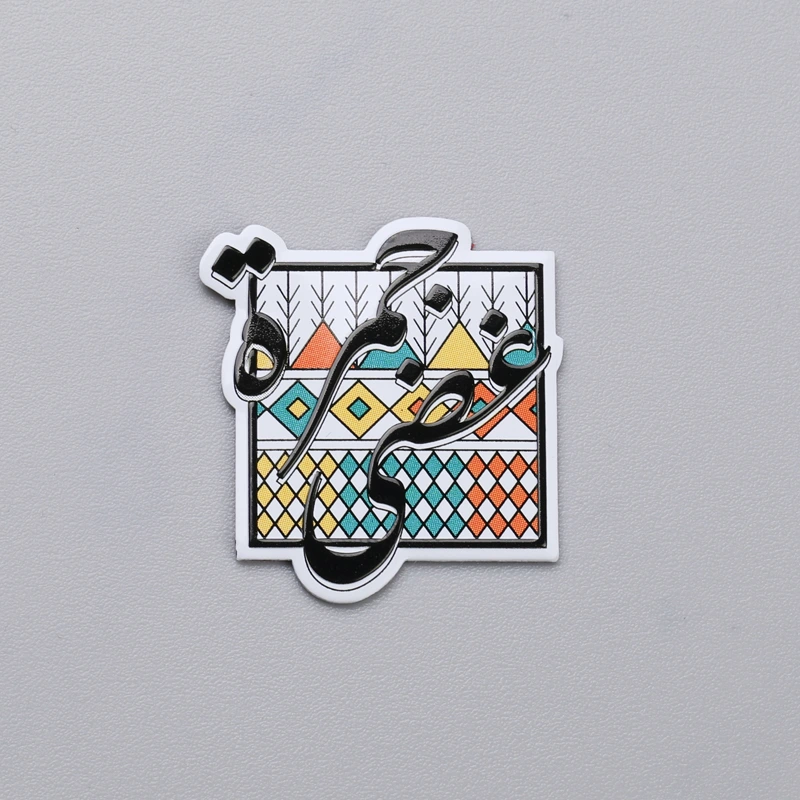Aluminium-Logo-Namensschild-Siebdrucketiketten
