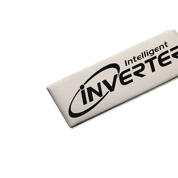 Aluminium-Logo-Schild Marke