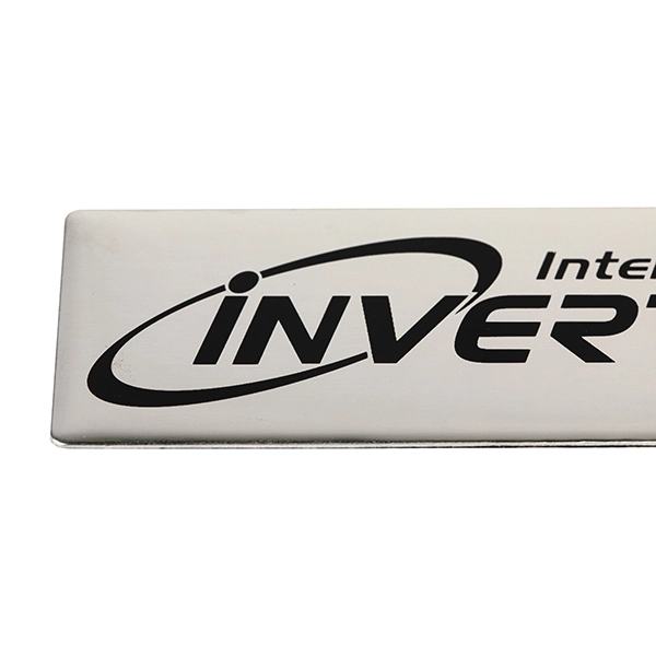 Aluminium-Logo-Schild Marke