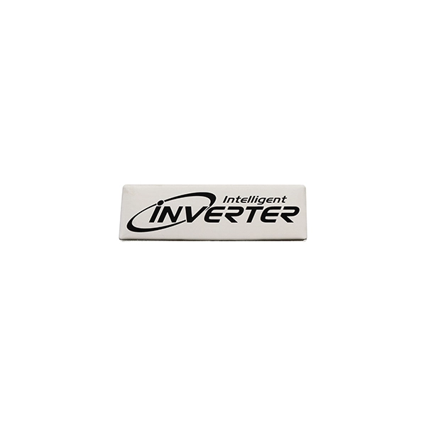 Aluminium-Logo-Schild Marke