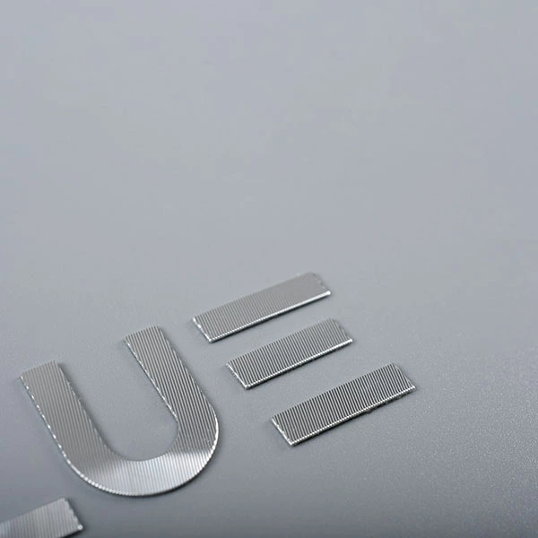 Aluminium-Typenschild für Haushaltsgeräte