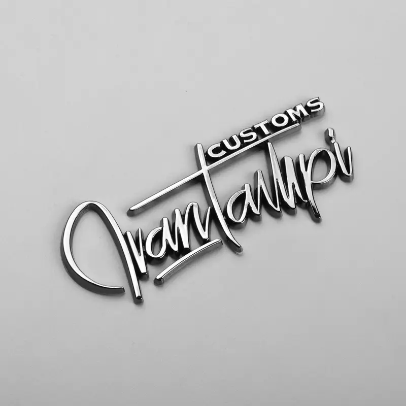 Verchromter ABS-Aufkleber