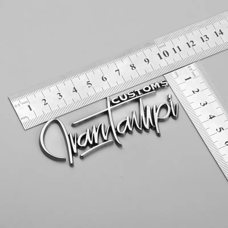 Verchromter ABS-Aufkleber