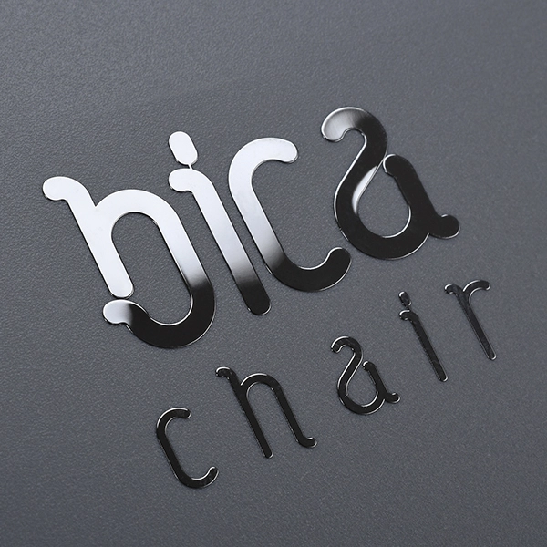 Nickel-Logo-Aufkleber für Maschine