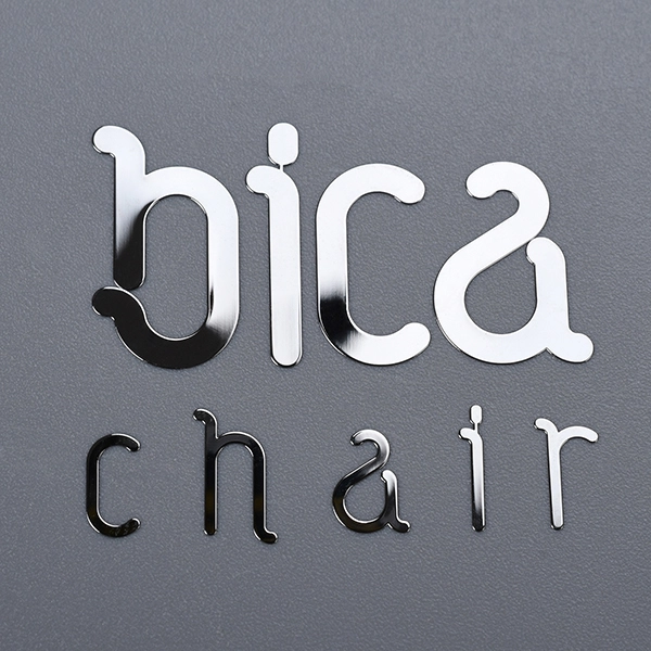 Nickel-Logo-Aufkleber für Maschine