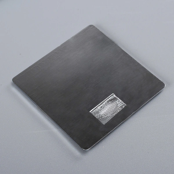 Elektroplattierter Chrom -ABS -Aufkleber