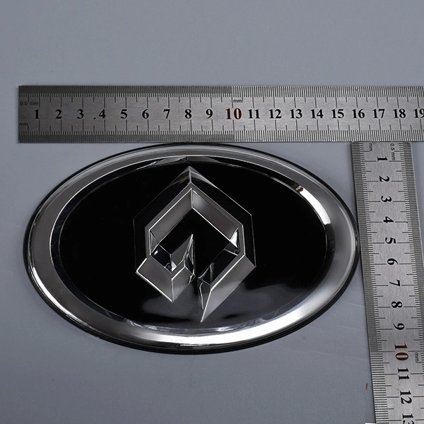 3D -Plastikauto -Aufkleber