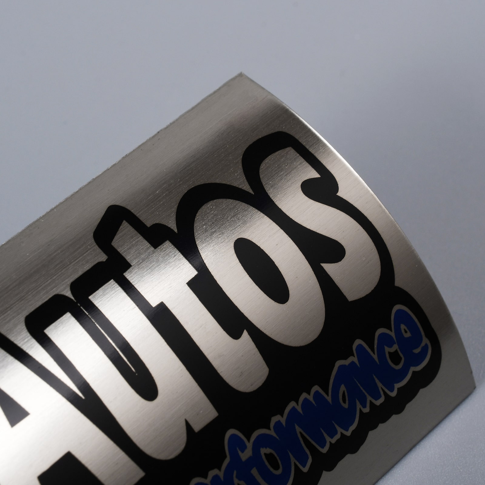Aluminiumbedruckte Metalletikettenaufkleber