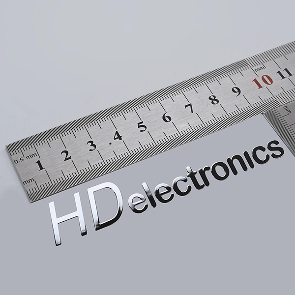 3D-Logo-Aufkleber