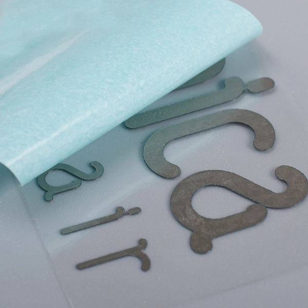 Nickel-Logo-Aufkleber für Maschine