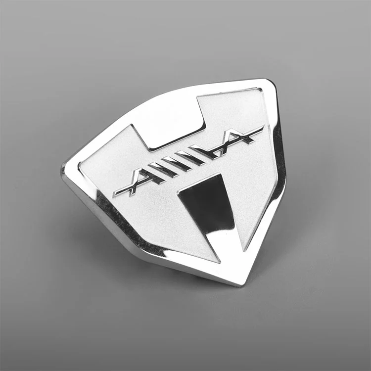 Elektroform 3D -Metall -Logo Beschriftungsaufkleber