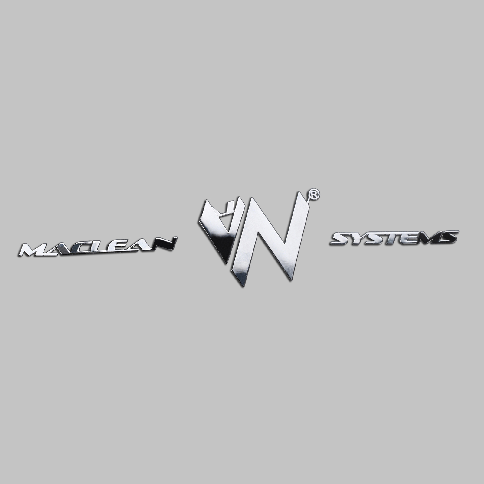 Geprägtes Nickel-Aufkleber-Logo