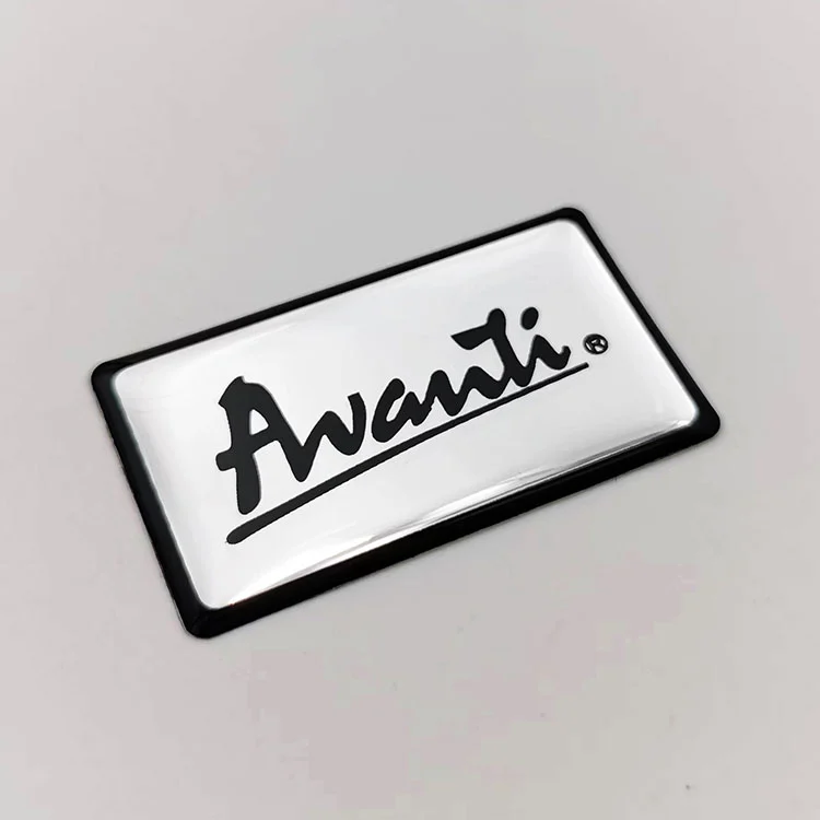 Epoxidharzname Aufkleber