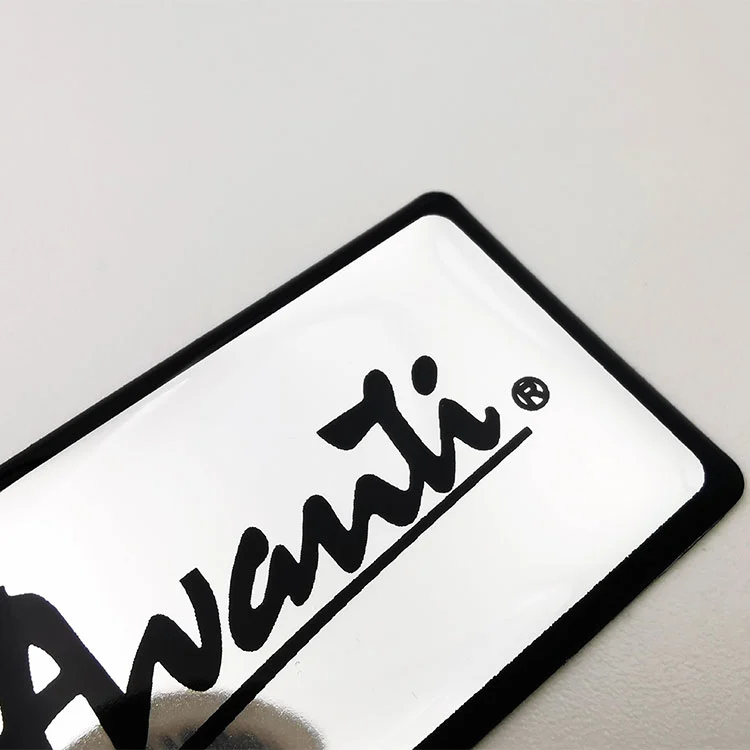 Epoxidharzname Aufkleber