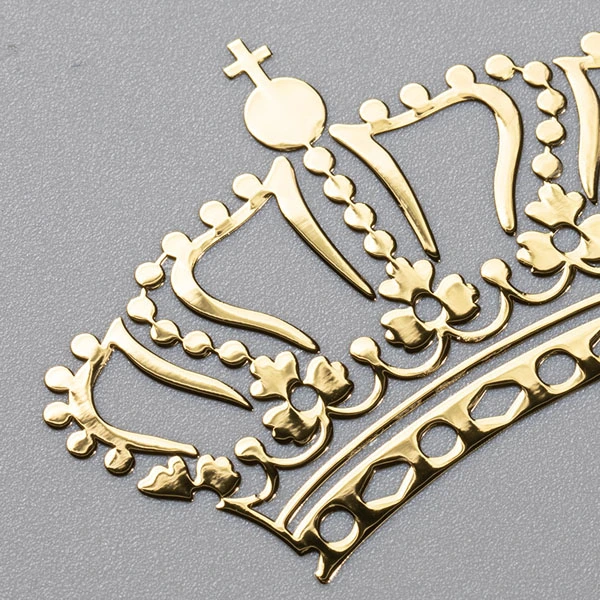 Gold-Nickel-Etiketten