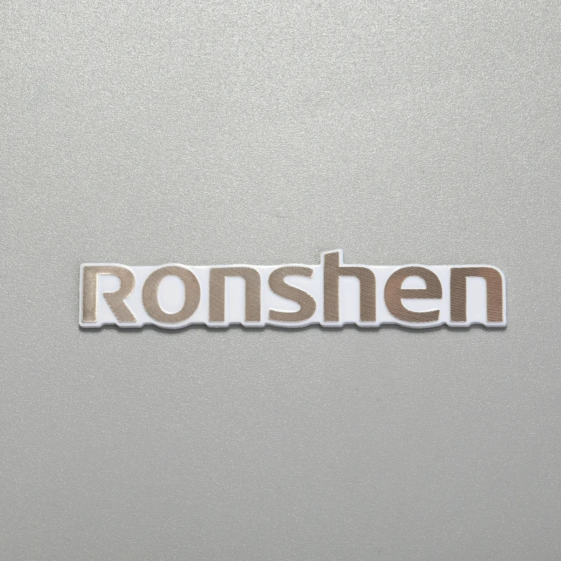 Schild aus gebürstetem Aluminium für Haushaltsgeräte