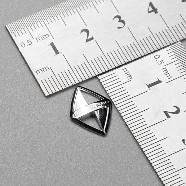 Kleiner, erhabener 3D-Nickelaufkleber für Autoschlüssel