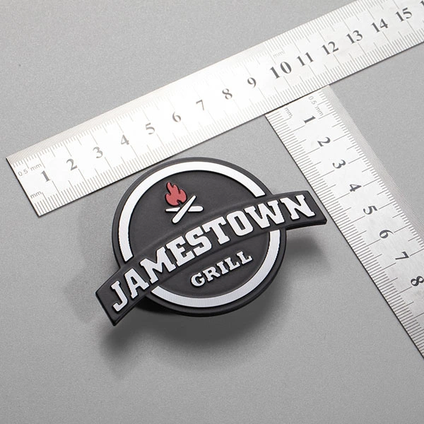 Benutzerdefinierter Metall-Logo-Aufkleber, Aluminium-Etikett für das Produkt