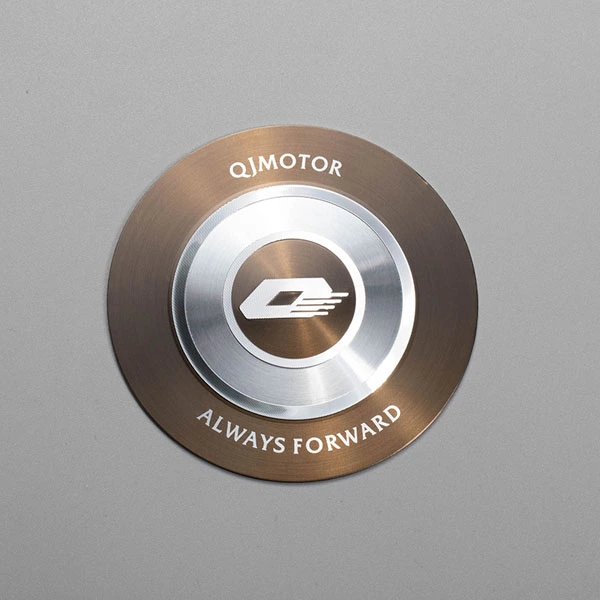 3D-Aluminiumaufkleber