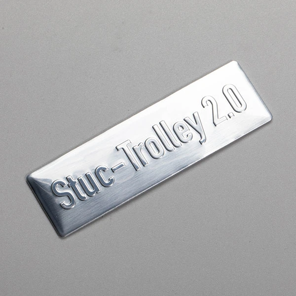 Namensschilder aus Aluminium