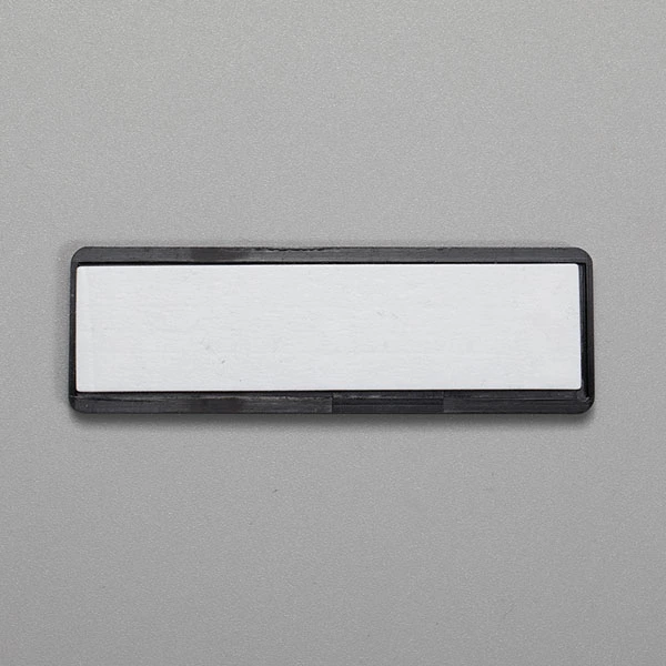 Plakette aus ABS-Kunststoff