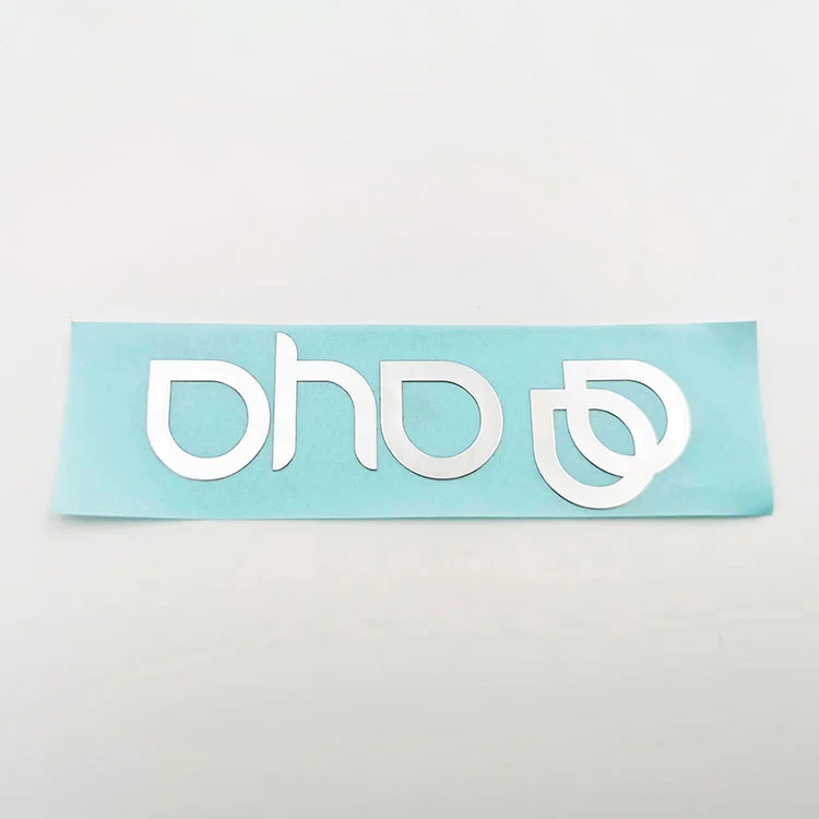 Logo -Nickel -Metall -Aufkleber -Etikett