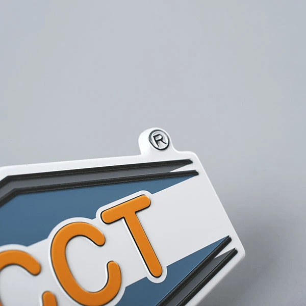 Metalllogo für Premiumverpackungen