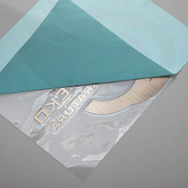 Nickel-Metallic-Etikett