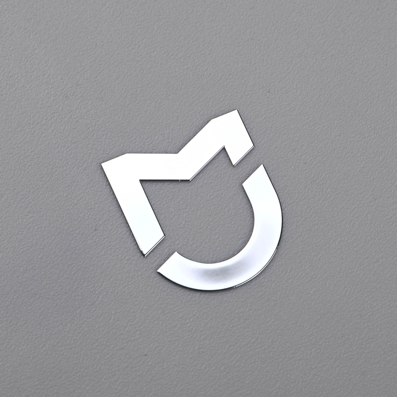 3D-Nickel-Emblem, verchromtes Metallschild für Xiaomi