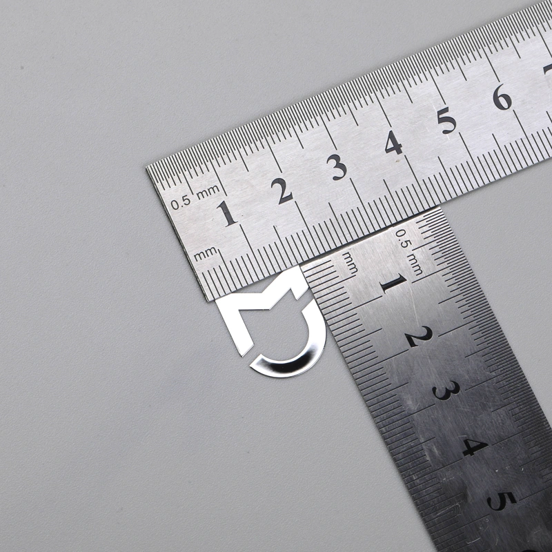 3D-Nickel-Emblem, verchromtes Metallschild für Xiaomi
