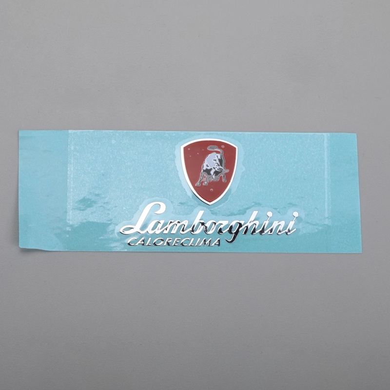Metallgalvanisierungsaufkleber, der buntes Logo-Etikett druckt