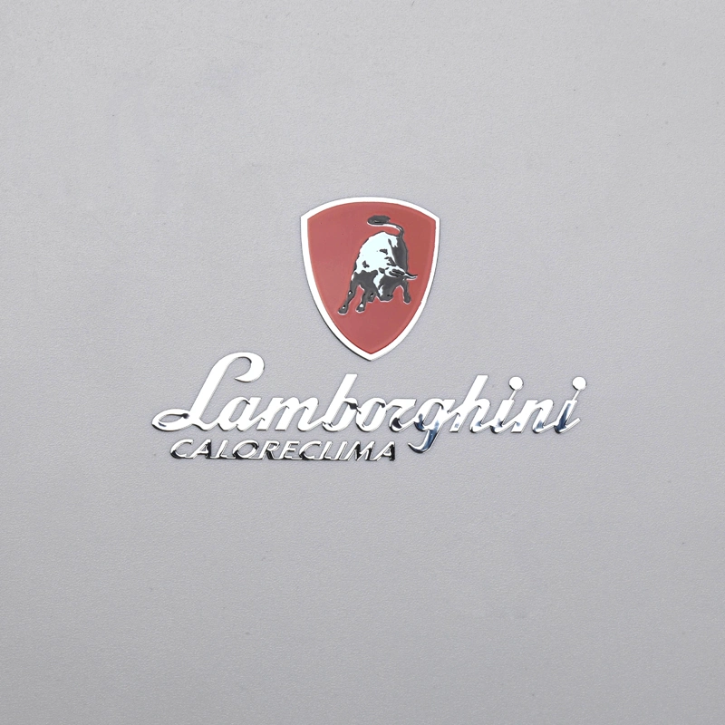Metallgalvanisierungsaufkleber, der buntes Logo-Etikett druckt