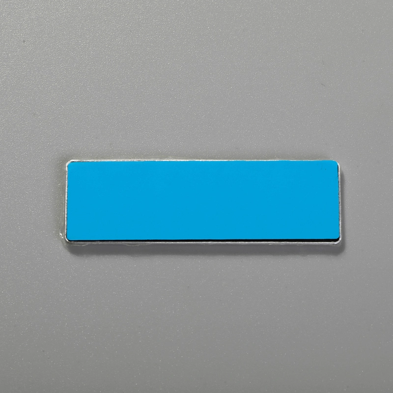 Aluminium-Markenlogo-Aufkleber für Ausrüstung