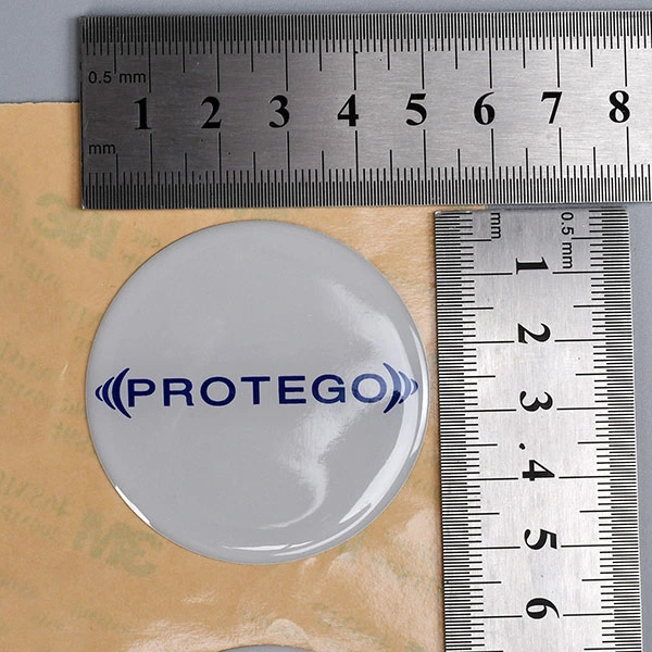PU-Kuppelharz-Epoxid-Logo-Scutcheon-PU-Aufkleber