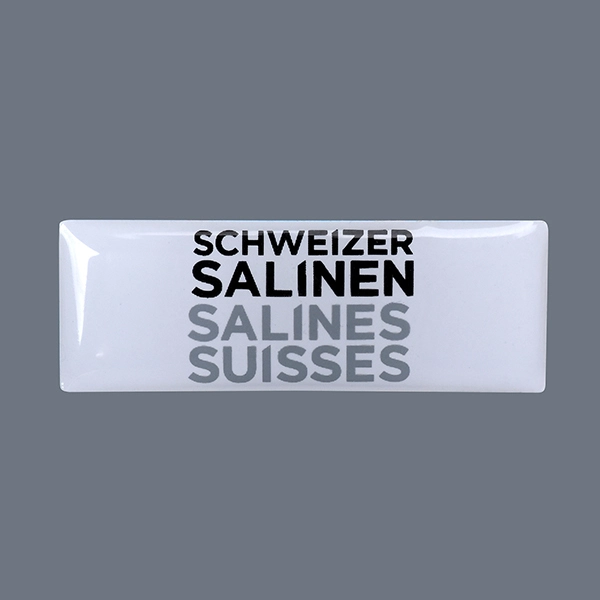 Wetterfester, individuell bedruckter, stark klebender PU-Aufkleber aus Epoxidharz